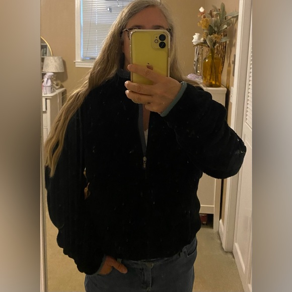 Patagonia Regulator Polartec Full Zip Jacket Women’s Small Black Sherpa Gorpcore - Picture 10 of 10